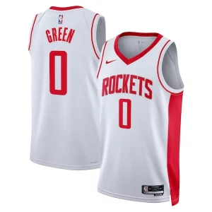 Comodo Versátil Jalen Green Houston Rockets Nike Swingman Jersey Association Edition White  para los verdaderos seguidores