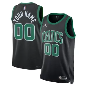 Único Duradero Boston Celtics Jordan Brand Unisex 2022/23 Swingman Custom Jersey Statement Edition Black  para los verdaderos seguidores