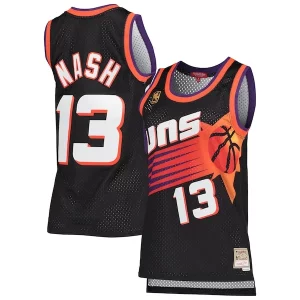 Lujoso Exquisito Steve Nash Phoenix Suns Women's Hardwood Classics Swingman Jersey Black  para los verdaderos seguidores