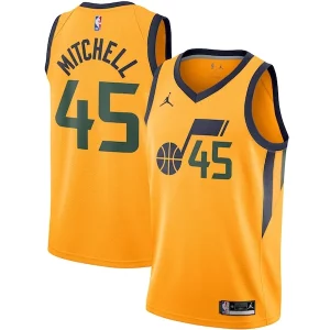 Genial Donovan Mitchell Utah Jazz Jordan Brand 2020/21 Swingman Jersey Statement Edition Gold  para los verdaderos seguidores