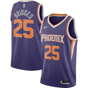 Increíble Hermoso Robusto Mikal Bridges Phoenix Suns Nike 2020/21 Swingman Player Jersey Icon Edition Purple  para los verdaderos seguidores