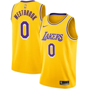 Cool Original Maravilloso Russell Westbrook Los Angeles Lakers Nike 2020/21 Swingman Player Jersey Gold Icon Edition  para los verdaderos seguidores