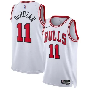 Versátil DeMar DeRozan Chicago Bulls Nike Unisex Swingman Jersey Association Edition White/Red  para los verdaderos seguidores
