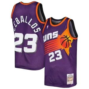 Resistente Duradero Cedric Ceballos Phoenix Suns 1992/93 Hardwood Classics Swingman Jersey Purple  para los verdaderos seguidores