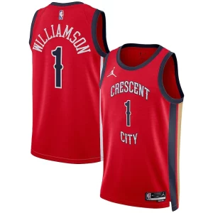 Práctico Exquisito Fantástico Zion Williamson New Orleans Pelicans Jordan Brand Unisex Swingman Jersey Statement Edition Red  para los verdaderos seguidores