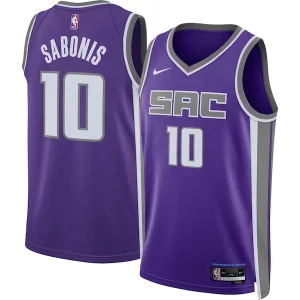 Ideal Domantas Sabonis Sacramento Kings Nike Unisex Swingman Jersey Icon Edition Purple  para los verdaderos seguidores