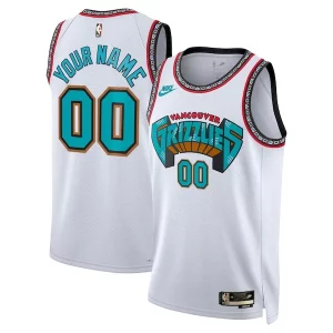 Delicioso Memphis Grizzlies Nike Unisex Adult Swingman Custom Jersey Classic Edition White  para los verdaderos seguidores