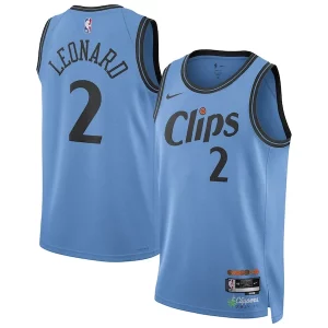 Robusto Kawhi Leonard LA Clippers Nike Unisex 2024/25 Swingman Player Jersey City Edition Light Blue  para los verdaderos seguidores
