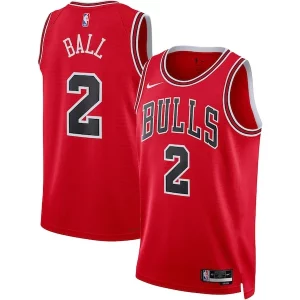Maravilloso Lonzo Ball Chicago Bulls Nike Unisex Swingman Jersey Icon Edition Red  para los verdaderos seguidores