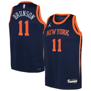 Único Ideal Exquisito Jalen Brunson New York Knicks Jordan Brand Youth Swingman Jersey Statement Edition Navy  para los verdaderos seguidores