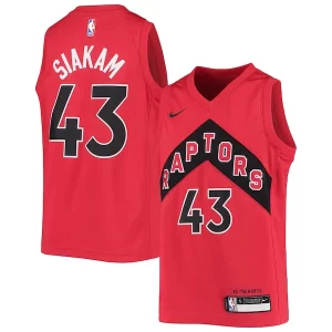 Maravilloso Pascal Siakam Toronto Raptors Nike Youth Swingman Jersey Icon Edition Red/White  para los verdaderos seguidores