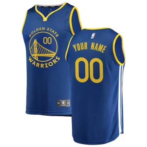 Duradero Fantástico Golden State Warriors Youth 2019/20 Fast Break Custom Replica Jersey Royal Icon Edition  para los verdaderos seguidores