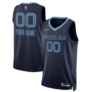 Exquisito Versátil Memphis Grizzlies Nike 2021/22 Diamond Swingman Custom Jersey Icon Edition Navy  para los verdaderos seguidores