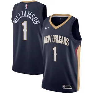 Fantástico Práctico Lujoso Zion Williamson New Orleans Pelicans Nike Swingman Jersey Navy Icon Edition  para los verdaderos seguidores