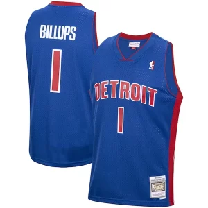 Ideal Práctico Clásico Chauncey Billups Detroit Pistons 2003/04 Hardwood Classics Swingman Jersey Royal  para los verdaderos seguidores