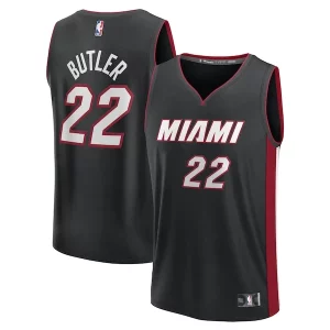 Chulo Clásico Elegante Jimmy Butler Miami Heat Youth Fast Break Replica Player Jersey Icon Edition Black  para los verdaderos seguidores