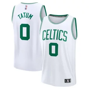 Genial Jayson Tatum Boston Celtics Fast Break Replica Player Jersey Association Edition White  para los verdaderos seguidores