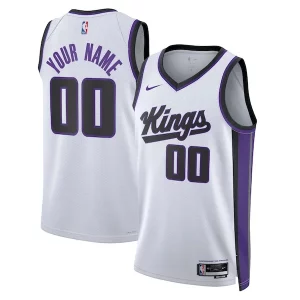 Único Sacramento Kings Nike Unisex Swingman Custom Jersey Association Edition White  para los verdaderos seguidores