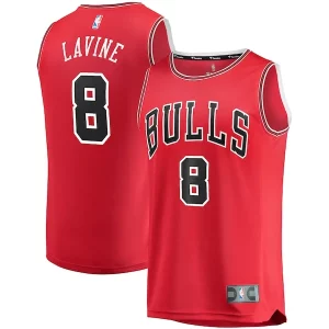 Delicioso Zach LaVine Chicago Bulls Youth Fast Break Replica Player Jersey Icon Edition Red  para los verdaderos seguidores
