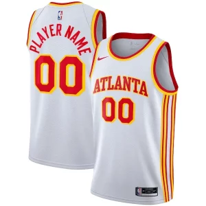 Cool Atlanta Hawks Nike 2020/21 Swingman Custom Jersey Association Edition White  para los verdaderos seguidores