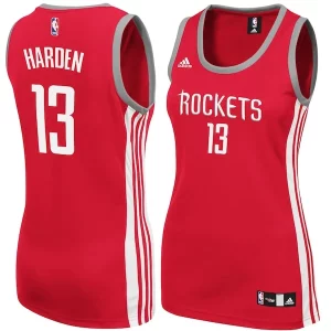 Resistente Duradero James Harden Houston Rockets adidas Women's Replica Jersey Red  para los verdaderos seguidores