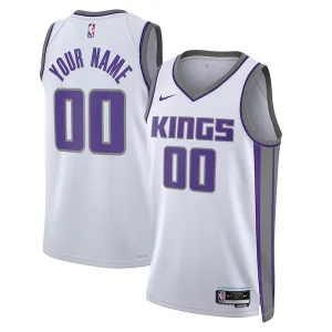 Chulo Perfecto Sacramento Kings Nike Unisex 2022/23 Swingman Custom Jersey White Association Edition  para los verdaderos seguidores