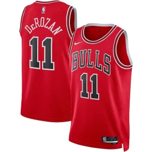 Fantástico DeMar DeRozan Chicago Bulls Nike Unisex Swingman Jersey Icon Edition Red/White  para los verdaderos seguidores