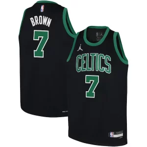 Cool Jaylen Brown Boston Celtics Jordan Brand Youth Swingman Jersey Statement Edition Black  para los verdaderos seguidores