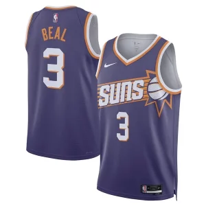 Sofisticado Original Bradley Beal Phoenix Suns Nike Unisex Swingman Jersey Icon Edition Purple  para los verdaderos seguidores