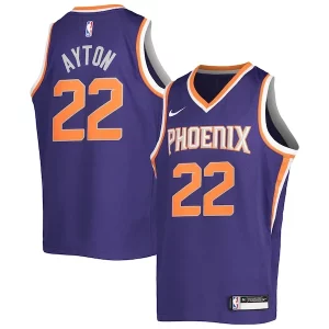 Hermoso Maravilloso Deandre Ayton Phoenix Suns Nike Youth Swingman Jersey Icon Edition Purple/White  para los verdaderos seguidores