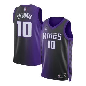 Cool Domantas Sabonis Sacramento Kings Jordan Brand Unisex Swingman Jersey Statement Edition Purple  para los verdaderos seguidores