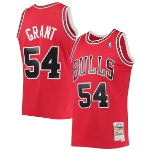 Sofisticado Duradero Horace Grant Chicago Bulls 1990/91 Throwback Dark Swingman Jersey Red  para los verdaderos seguidores