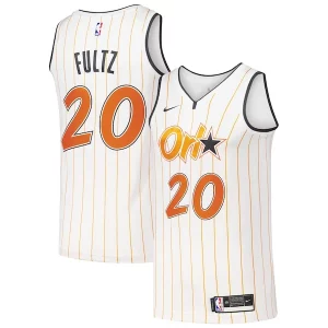 Clásico Original Markelle Fultz Orlando Magic Nike Swingman Player Jersey City Edition White  para los verdaderos seguidores