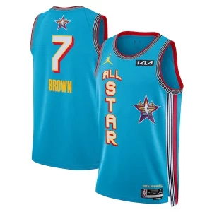 Fácil de llevar Clásico Jaylen Brown Nike Unisex 2025 NBA All Star Game Swingman Player Jersey Light Blue  para los verdaderos seguidores