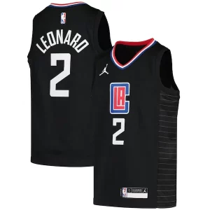 Moderno Original Kawhi Leonard LA Clippers Jordan Brand Youth 2020/21 Swingman Player Jersey Black Statement Edition  para los verdaderos seguidores