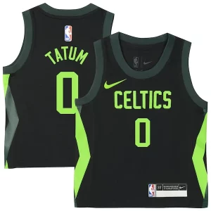 Robusto Duradero Atractivo Jayson Tatum Boston Celtics Nike Toddler 2024/25 Swingman Player Jersey City Edition Black  para los verdaderos seguidores