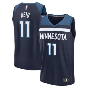 Único Naz Reid Minnesota Timberwolves Fast Break Replica Player Jersey Icon Edition Navy  para los verdaderos seguidores