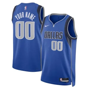 Perfecto Genial Magnífico Dallas Mavericks Nike Unisex Swingman Custom Jersey Blue Icon Edition  para los verdaderos seguidores