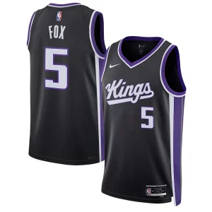 Fácil de llevar Delicioso De'Aaron Fox Sacramento Kings Nike Unisex Swingman Jersey Association Edition Black  para los verdaderos seguidores