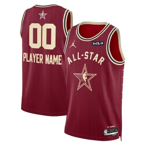 Duradero Jordan Brand Unisex 2024 NBA All Star Game Swingman Custom Jersey Crimson  para los verdaderos seguidores