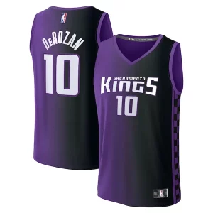 Perfecto Práctico DeMar DeRozan Sacramento Kings Youth Fast Break Replica Player Jersey Statement Edition Purple  para los verdaderos seguidores