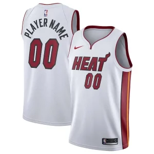Estupendo Maravilloso Único Miami Heat Nike 2020/21 Swingman Custom Jersey Association Edition White  para los verdaderos seguidores