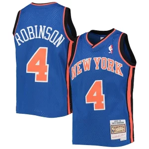 Fantástico Nate Robinson New York Knicks Youth 2005/06 Hardwood Classics Swingman Jersey Blue  para los verdaderos seguidores