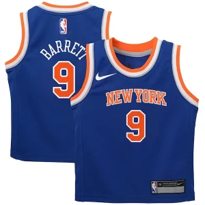 Cool RJ Barrett New York Knicks Nike Preschool Swingman Player Jersey Icon Edition Blue  para los verdaderos seguidores