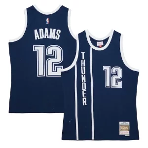 Atractivo Duradero Resistente Steven Adams Oklahoma City Thunder 2015/16 Hardwood Classics Alternate Swingman Jersey Navy  para los verdaderos seguidores