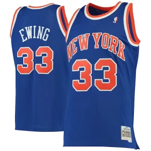 Encantador Duradero Elegante Patrick Ewing New York Knicks 1991/92 Hardwood Classics Swingman Jersey Blue  para los verdaderos seguidores