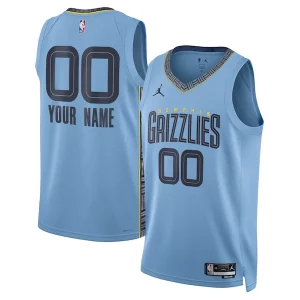 Versátil Práctico Atractivo Memphis Grizzlies Jordan Brand Unisex 2022/23 Swingman Custom Jersey Statement Edition Blue  para los verdaderos seguidores