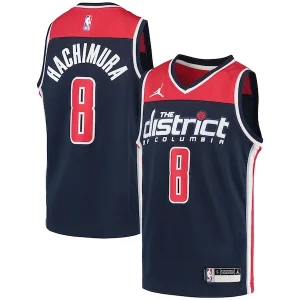 Increíble Elegante Delicioso Rui Hachimura Washington Wizards Jordan Brand Youth 2020/21 Swingman Player Jersey Statement Edition Navy  para los verdaderos seguidores