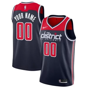 Maravilloso Washington Wizards Nike 2019/20 Custom Swingman Jersey Navy Statement Edition  para los verdaderos seguidores