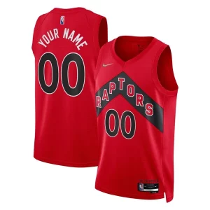Perfecto Práctico Toronto Raptors Nike 2021/22 Diamond Swingman Custom Jersey Icon Edition Red  para los verdaderos seguidores